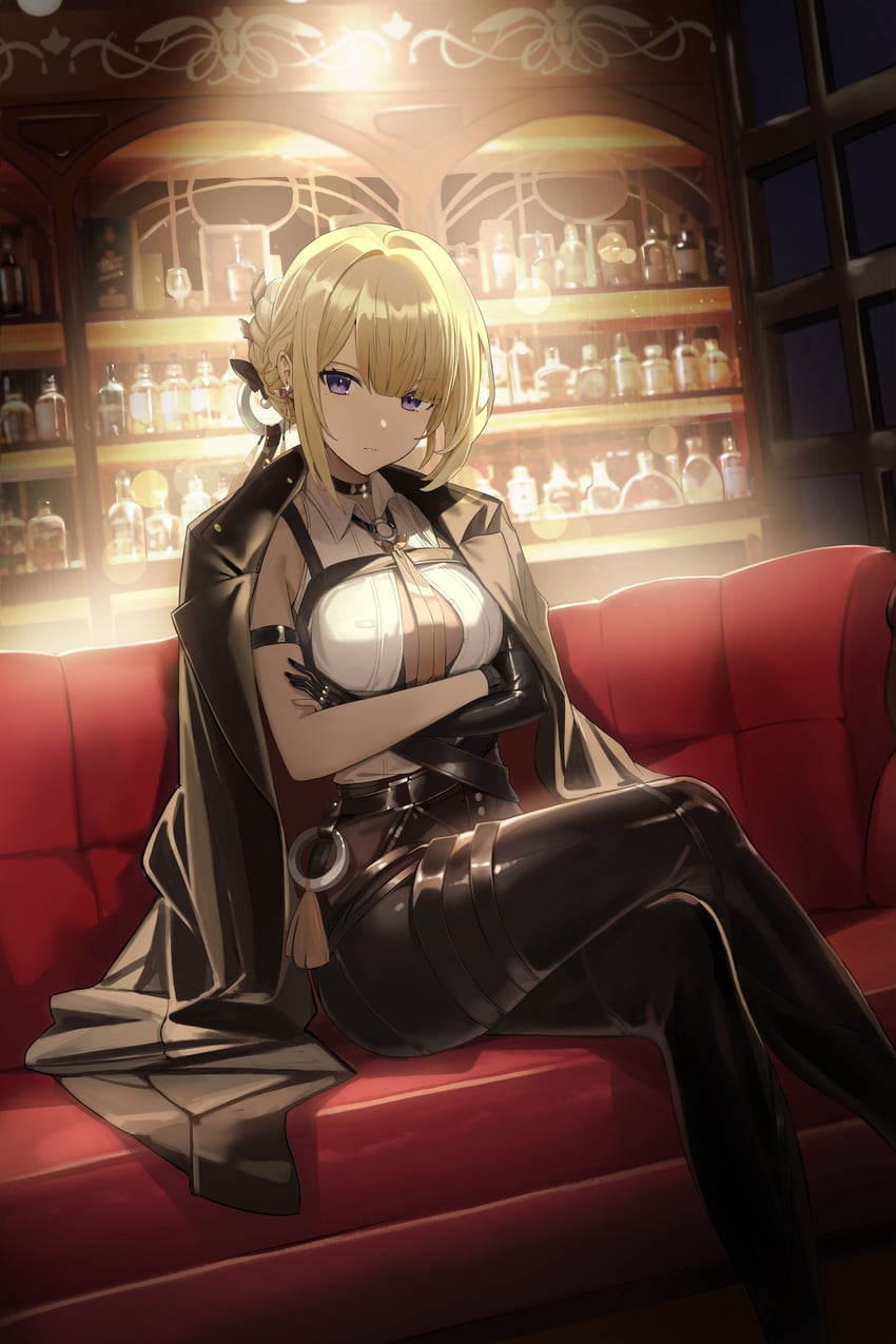 evelyn chevalier (zenless zone zero) drawn by yumemi_(meng_shi)