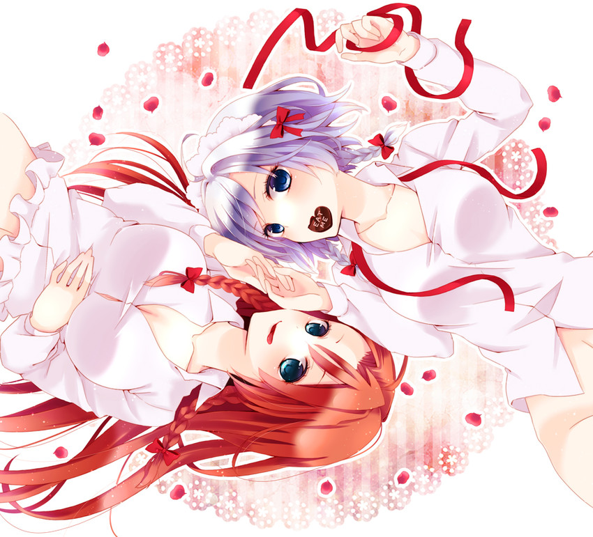 izayoi sakuya and hong meiling (touhou) drawn by chitose_(usacan)
