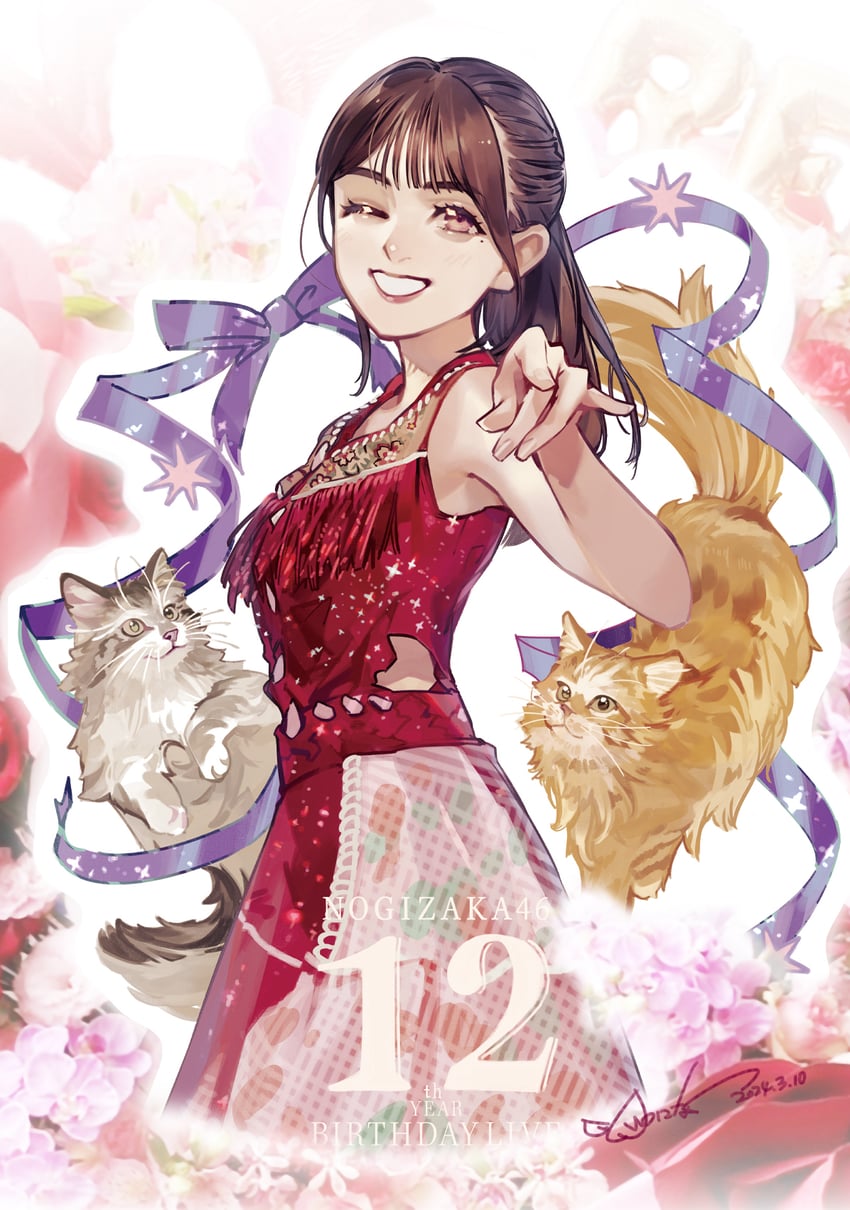 iwamoto renka (real life and 1 more) drawn by itsu_ninaku