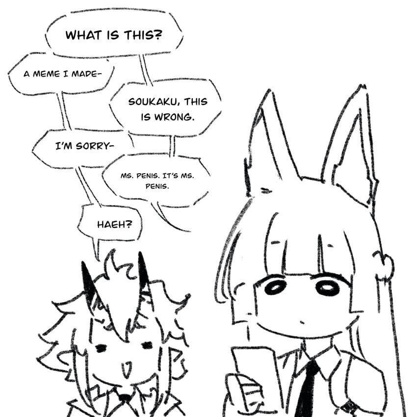 hoshimi miyabi and soukaku (zenless zone zero) drawn by the_freakin_yui