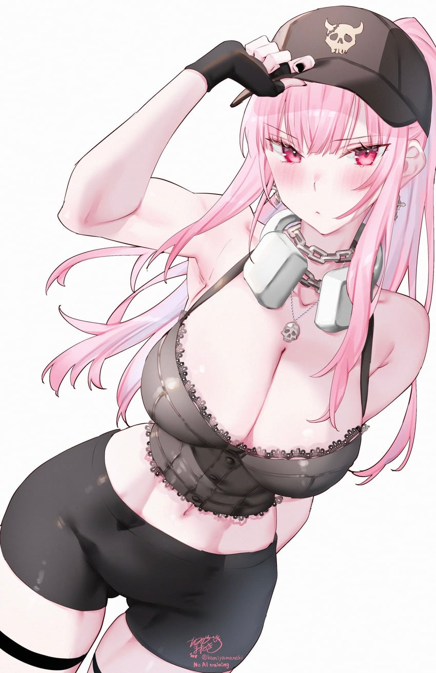 mori calliope (hololive and 1 more) drawn by kamiya_maneki