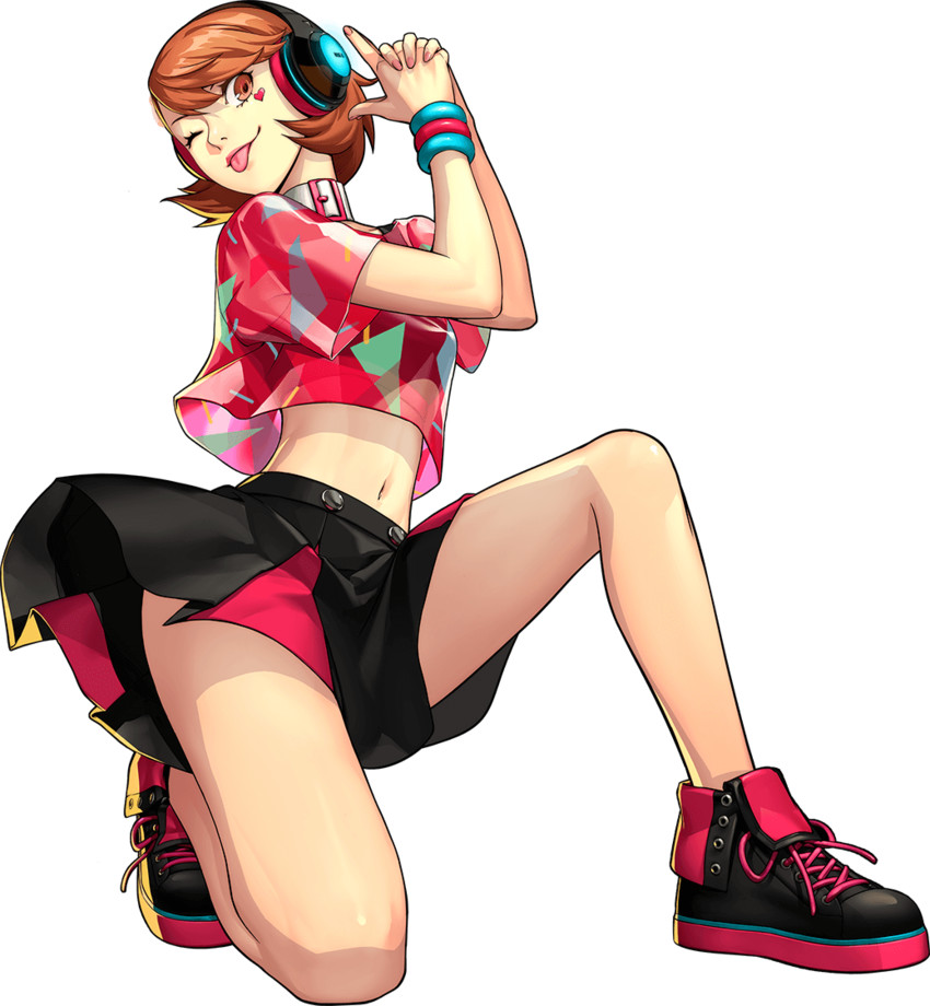 takeba yukari (persona and 3 more) drawn by soejima_shigenori