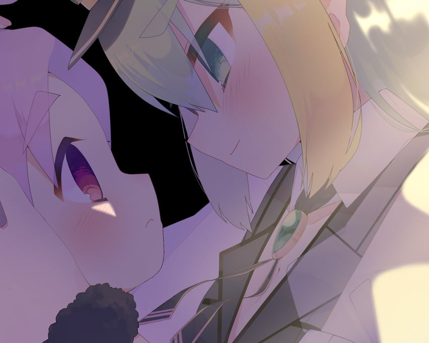 alina gray and misono karin (mahou shoujo madoka magica and 1 more) drawn by amane_hikari