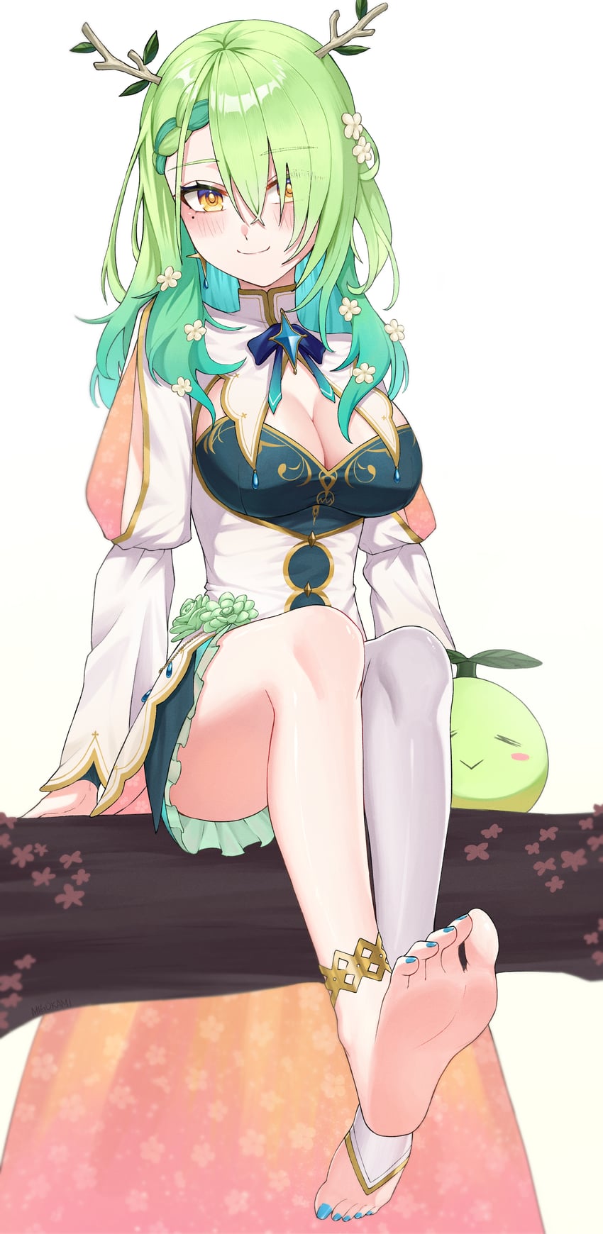 ceres fauna and sapling (hololive and 1 more) drawn by migokami