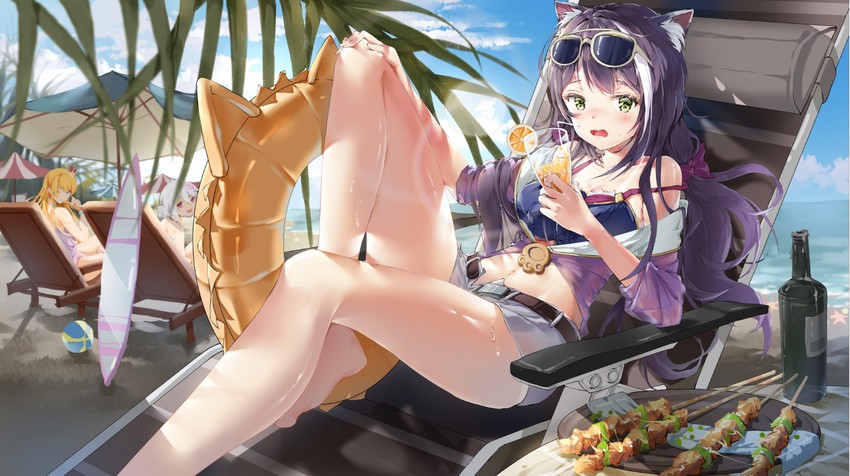 karyl, kokkoro, and pecorine (princess connect!) drawn by bodhi_wushushenghua