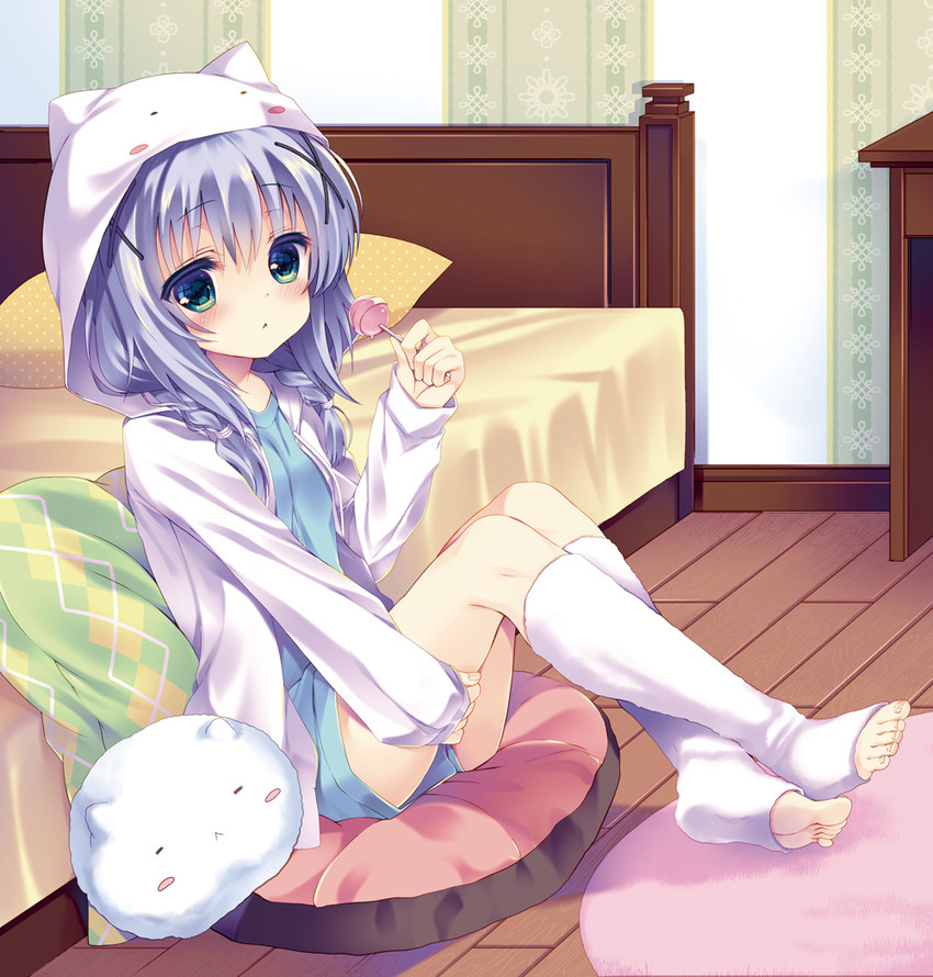 kafuu chino and tippy (gochuumon wa usagi desu ka?) drawn by takashina_asahi