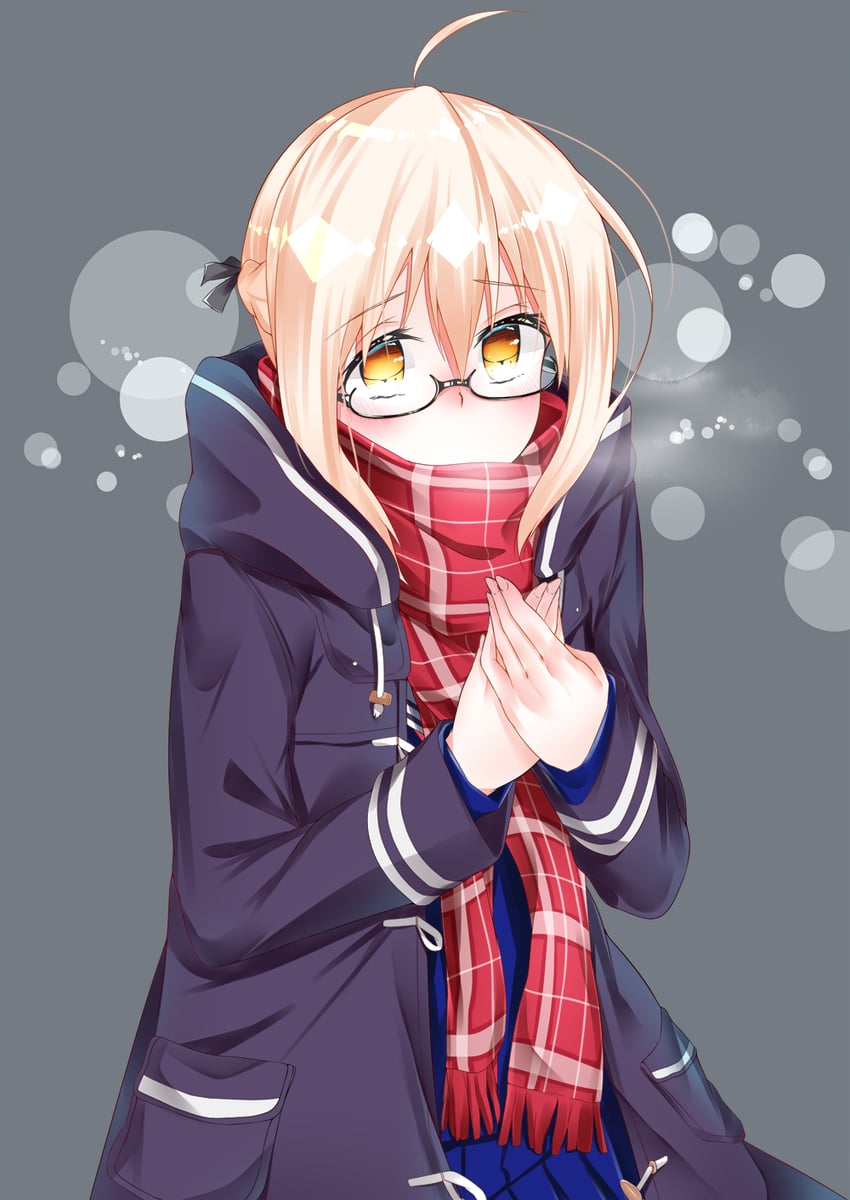 artoria pendragon and mysterious heroine x alter (fate and 1 more) drawn by len_(hand_linke)
