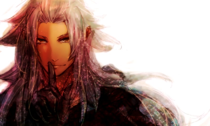 xemnas (kingdom hearts and 1 more) drawn by leech0