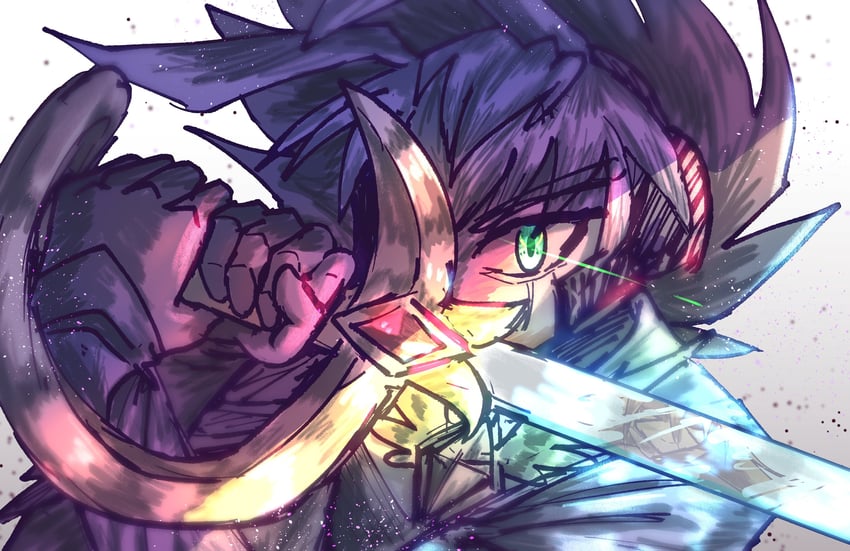 yudias velgear (yu-gi-oh! and 1 more) drawn by gengba1661