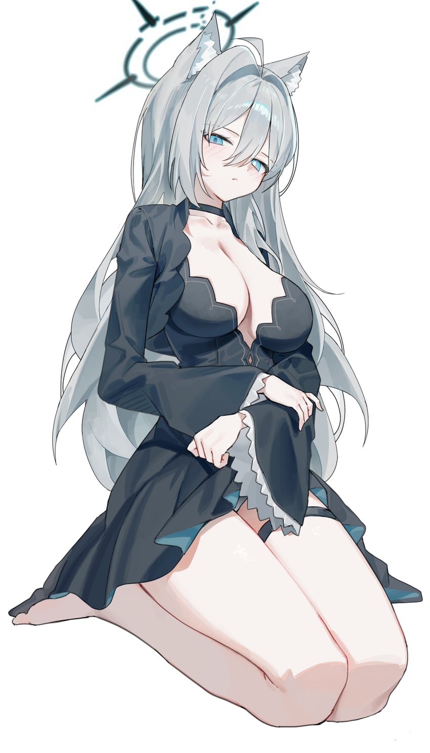 shiroko and shiroko terror (blue archive) drawn by huu_(dighapdlxm12)