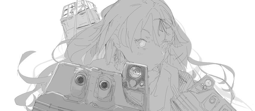 yuudachi and yuudachi kai ni (kantai collection) drawn by kappa_modoki