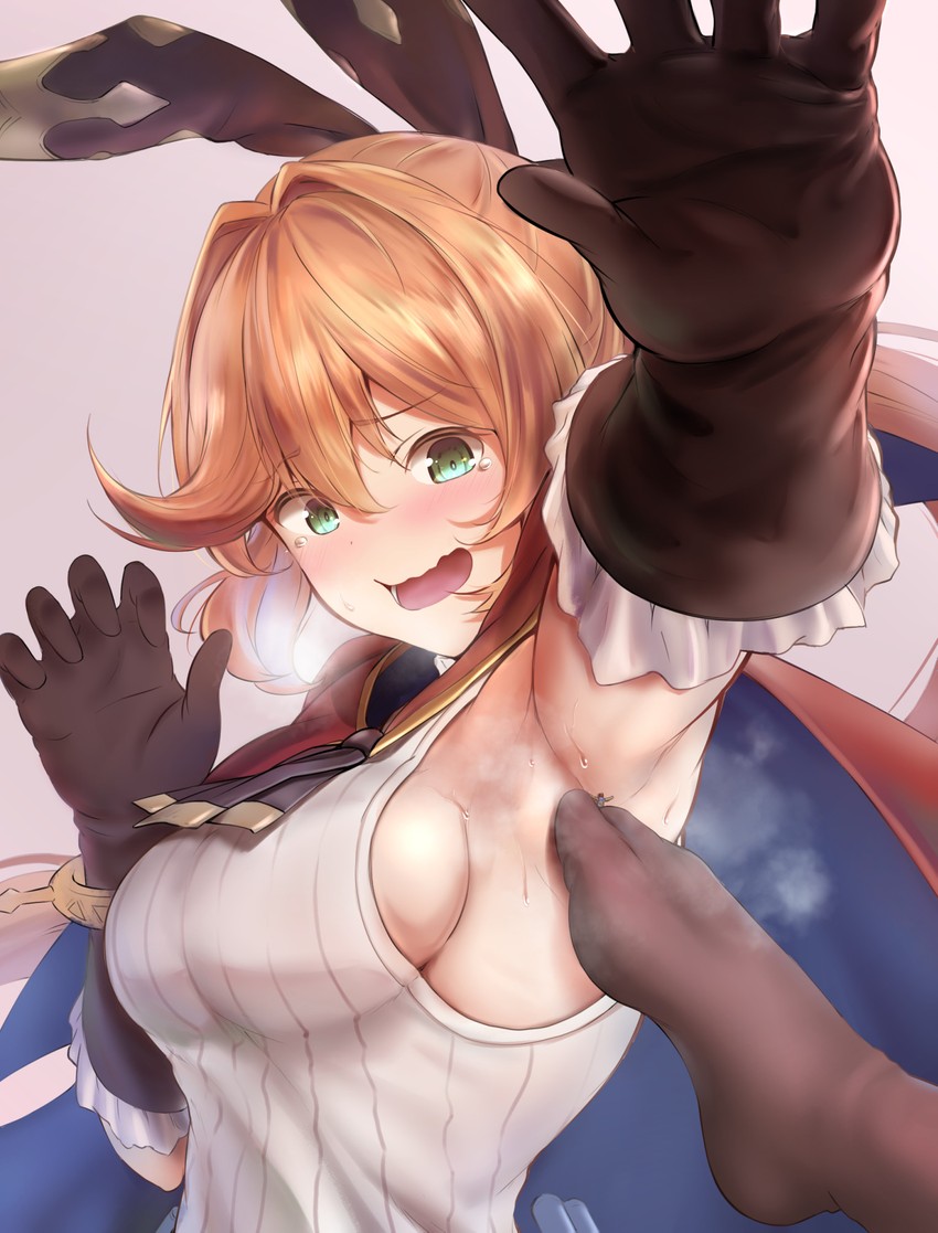 gran, cagliostro, and clarisse (granblue fantasy) drawn by doregusu