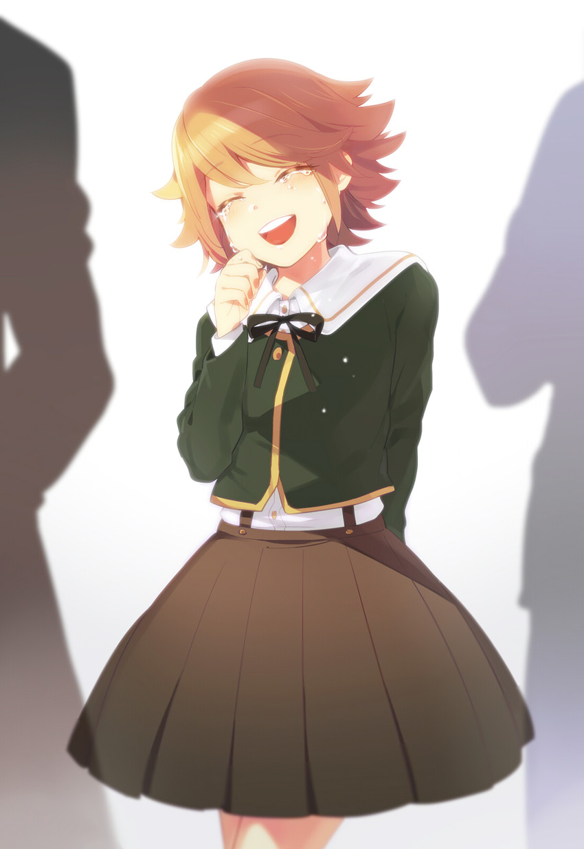 fujisaki chihiro (danganronpa and 1 more) drawn by karuha