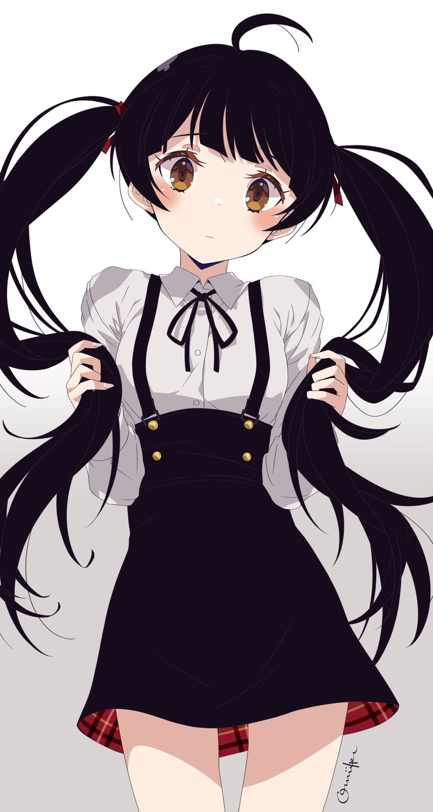hakozaki serika (idolmaster and 1 more) drawn by oomura_karasu