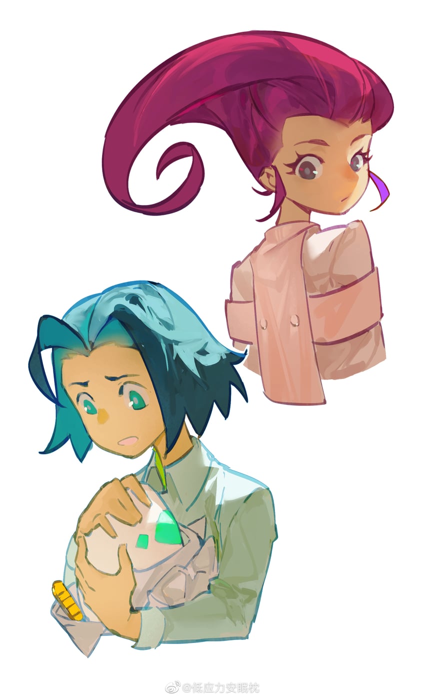 jessie and james (pokemon) drawn by di_yingli_bu_anmian_zhen