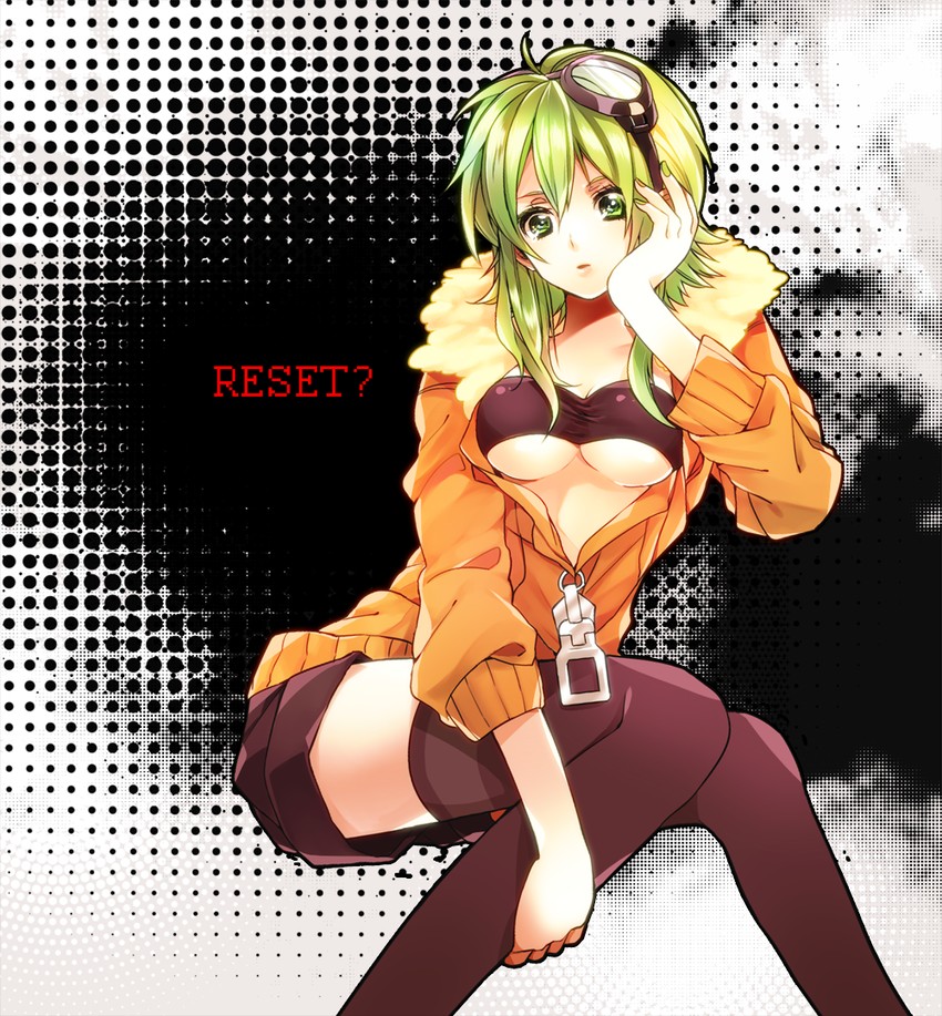 gumi (vocaloid and 1 more) drawn by osakana_(rhythm93)