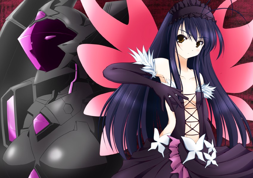 kuroyukihime and black lotus (accel world) drawn by ranshin
