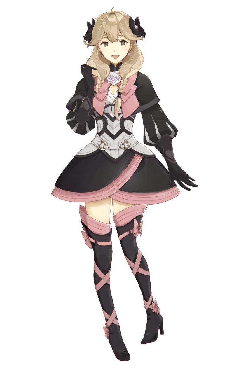 elise and faye (fire emblem and 3 more) drawn by enju0313