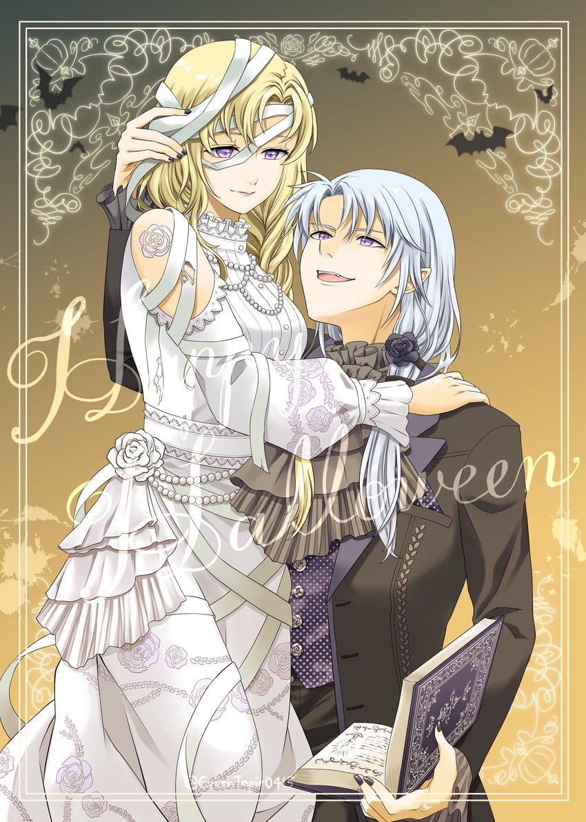 louise and pent (fire emblem and 1 more) drawn by midori_no_baku