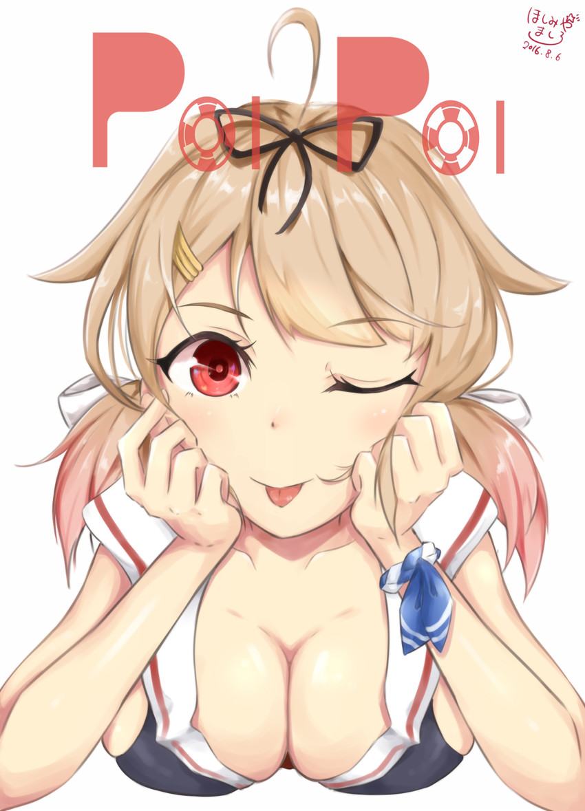 yuudachi and yuudachi kai ni (kantai collection) drawn by hoshimiya_mashiro