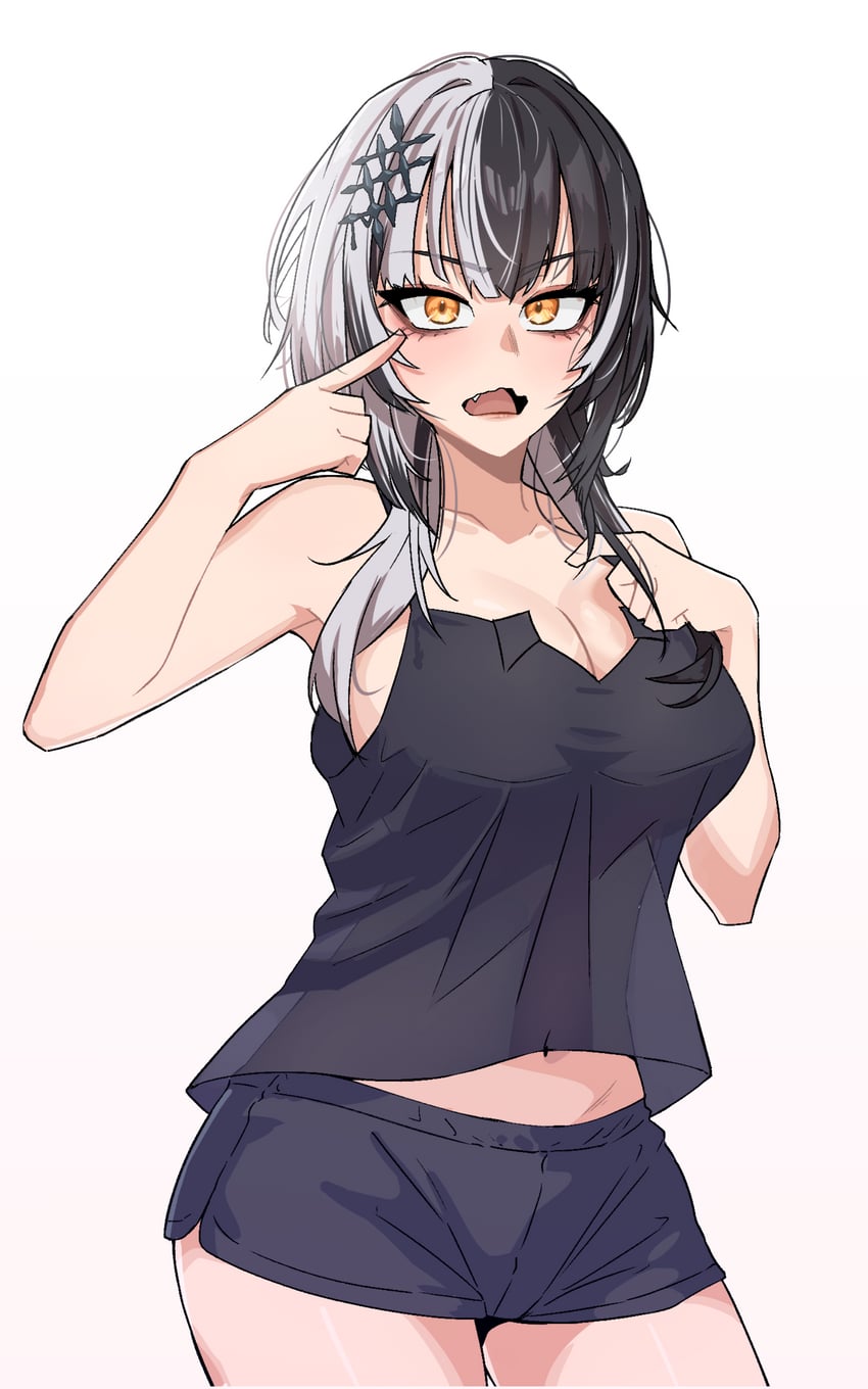 shiori novella (hololive and 1 more) drawn by nokaa_aru