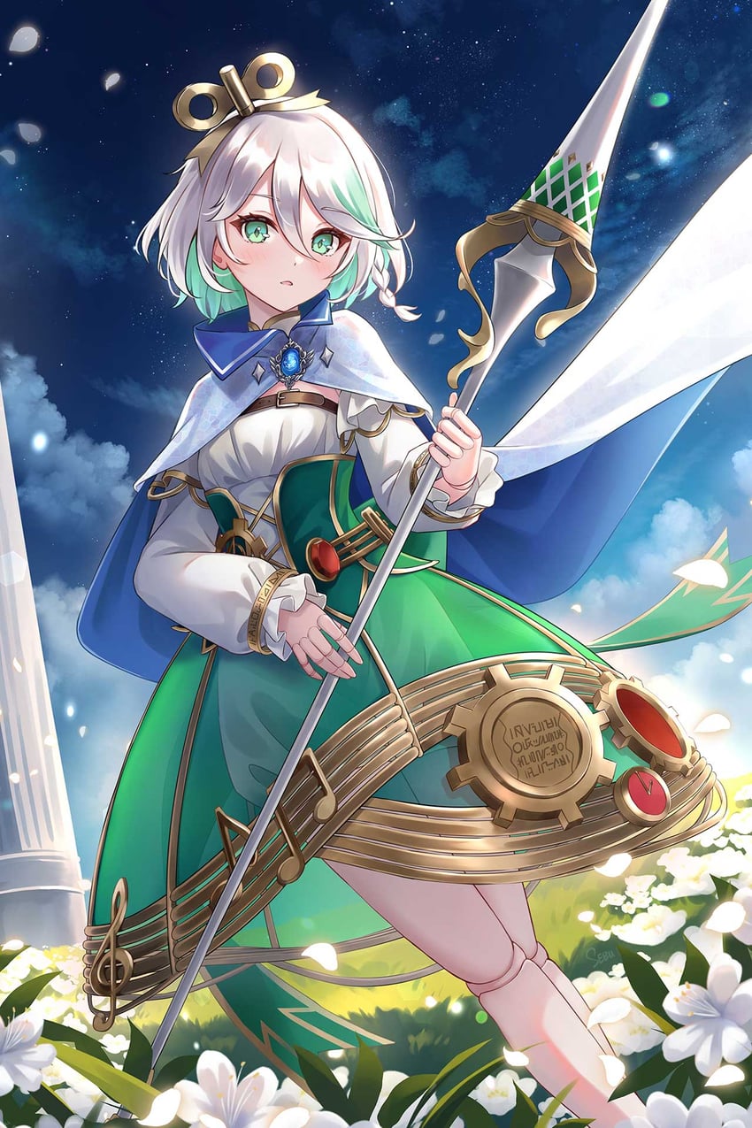 cecilia immergreen (hololive and 2 more) drawn by sebu_illust