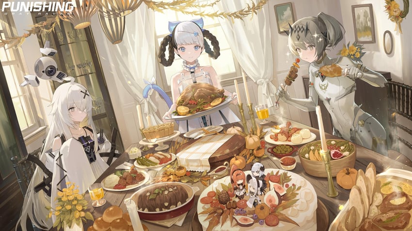 no. 21, vera, nanami, bambinata, no. 21: xxi, and 6 more (punishing: gray raven) drawn by ashukapeka