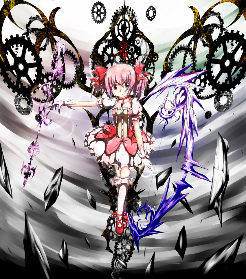 kaname madoka (mahou shoujo madoka magica) drawn by amano_sumi