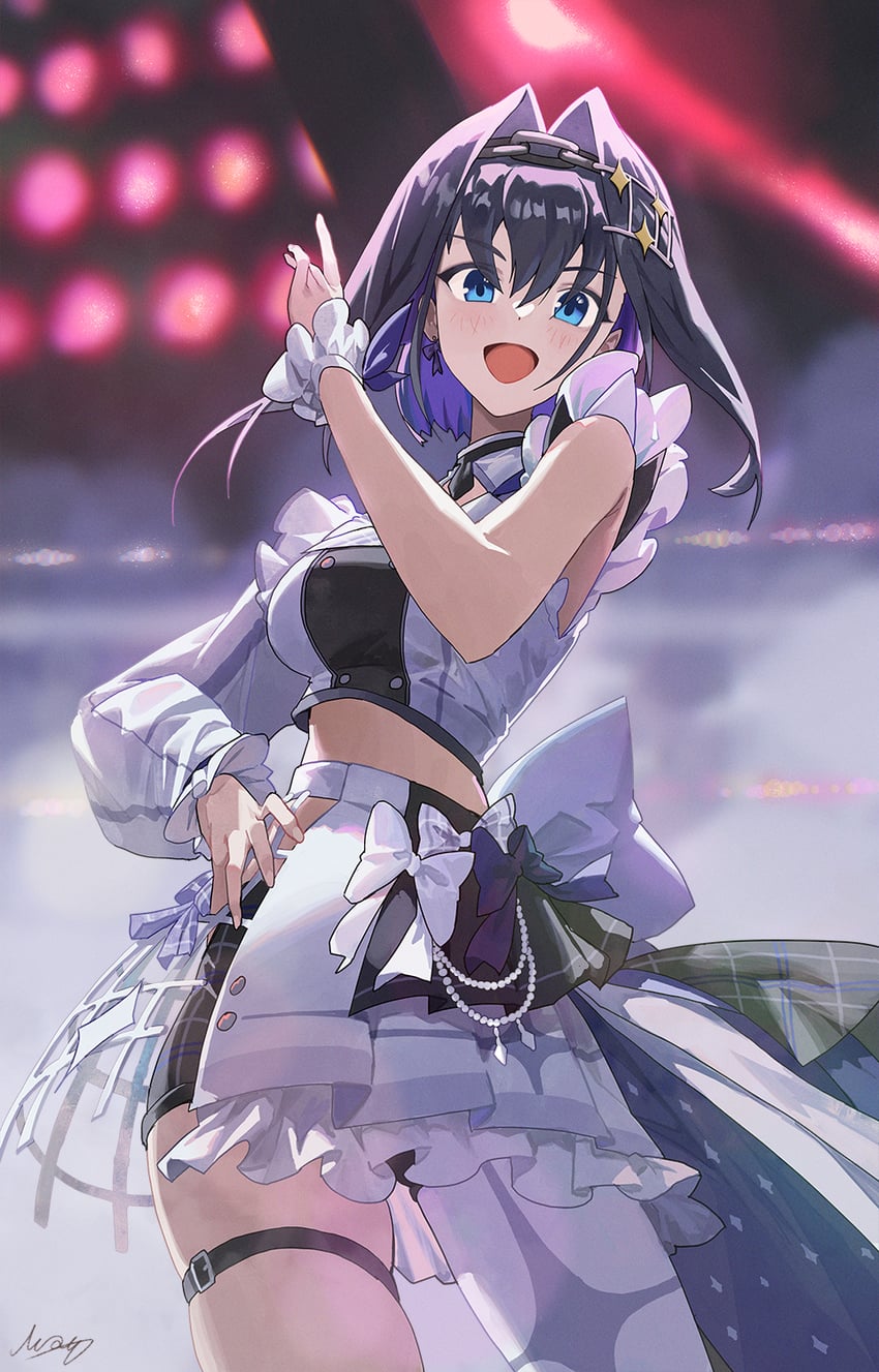 ouro kronii (hololive and 1 more) drawn by m.q_(mqkyrie)