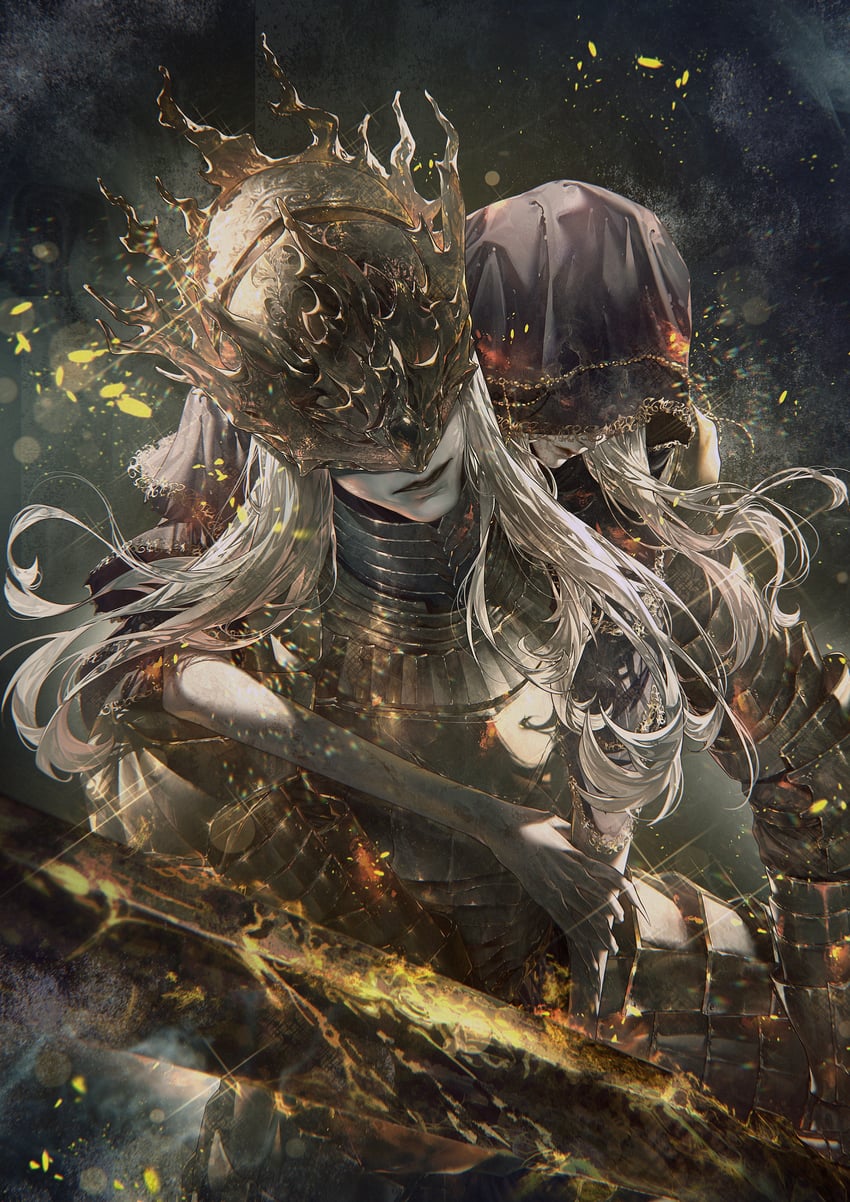 lothric and lorian (dark souls and 1 more) drawn by cuso4_suiwabutu