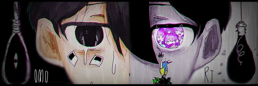 sunny, omori, basil, aubrey, kel, and 2 more (omori) drawn by gurari1111