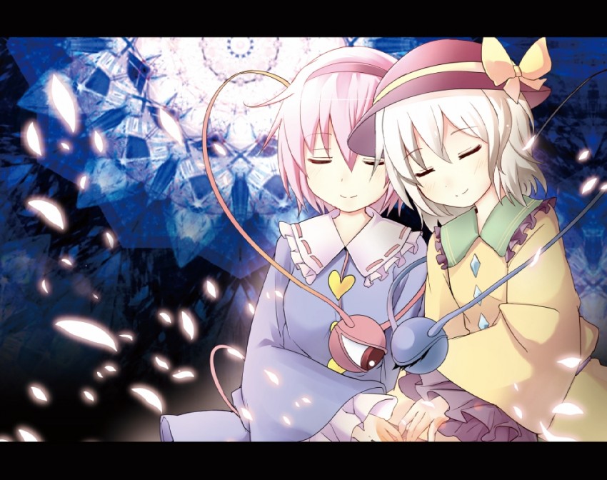 komeiji koishi and komeiji satori (touhou) drawn by bell_(oppore_coppore)