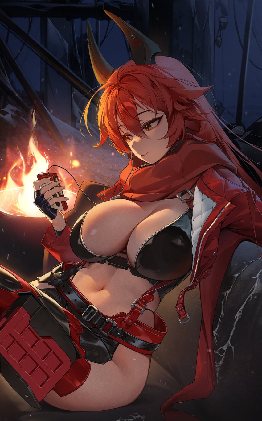 red hood (goddess of victory: nikke) drawn by ninebell