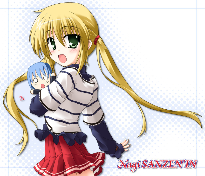 sanzen'in nagi and ayasaki hayate (hayate no gotoku!) drawn by otamon