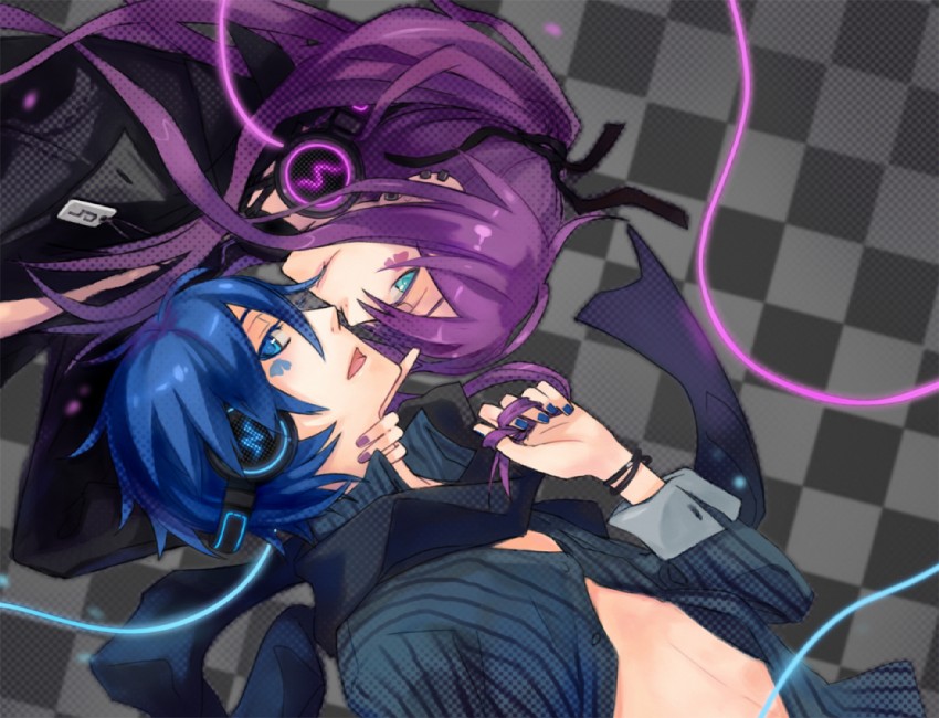 kaito and kamui gakupo (vocaloid and 1 more) drawn by verus