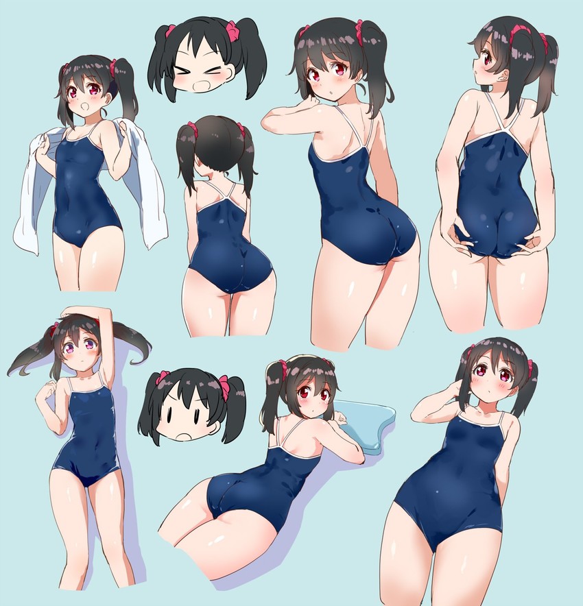 yazawa nico (love live! and 1 more) drawn by kurokawa_makoto