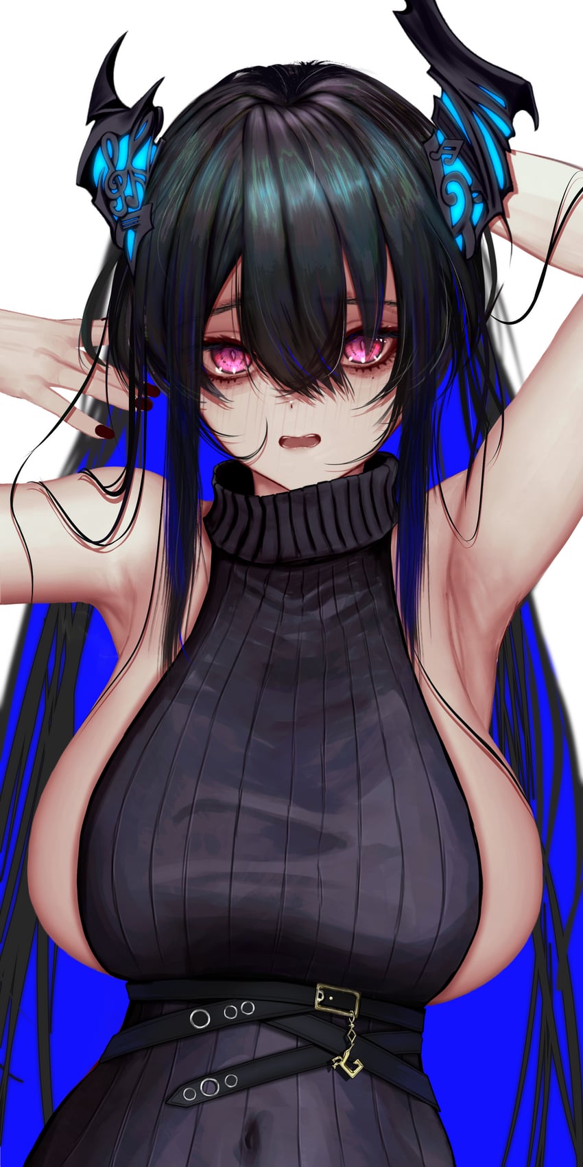 nerissa ravencroft (hololive and 1 more) drawn by soju_ice