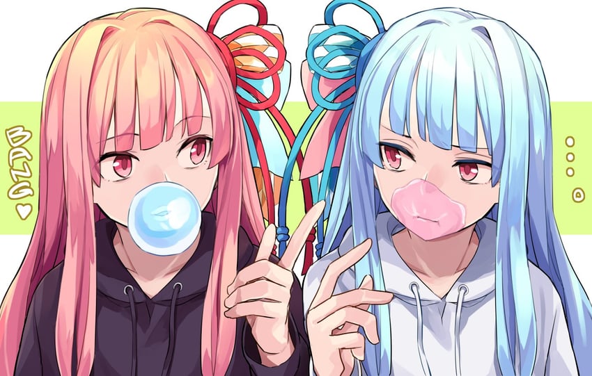 kotonoha akane and kotonoha aoi (voiceroid) drawn by toromera