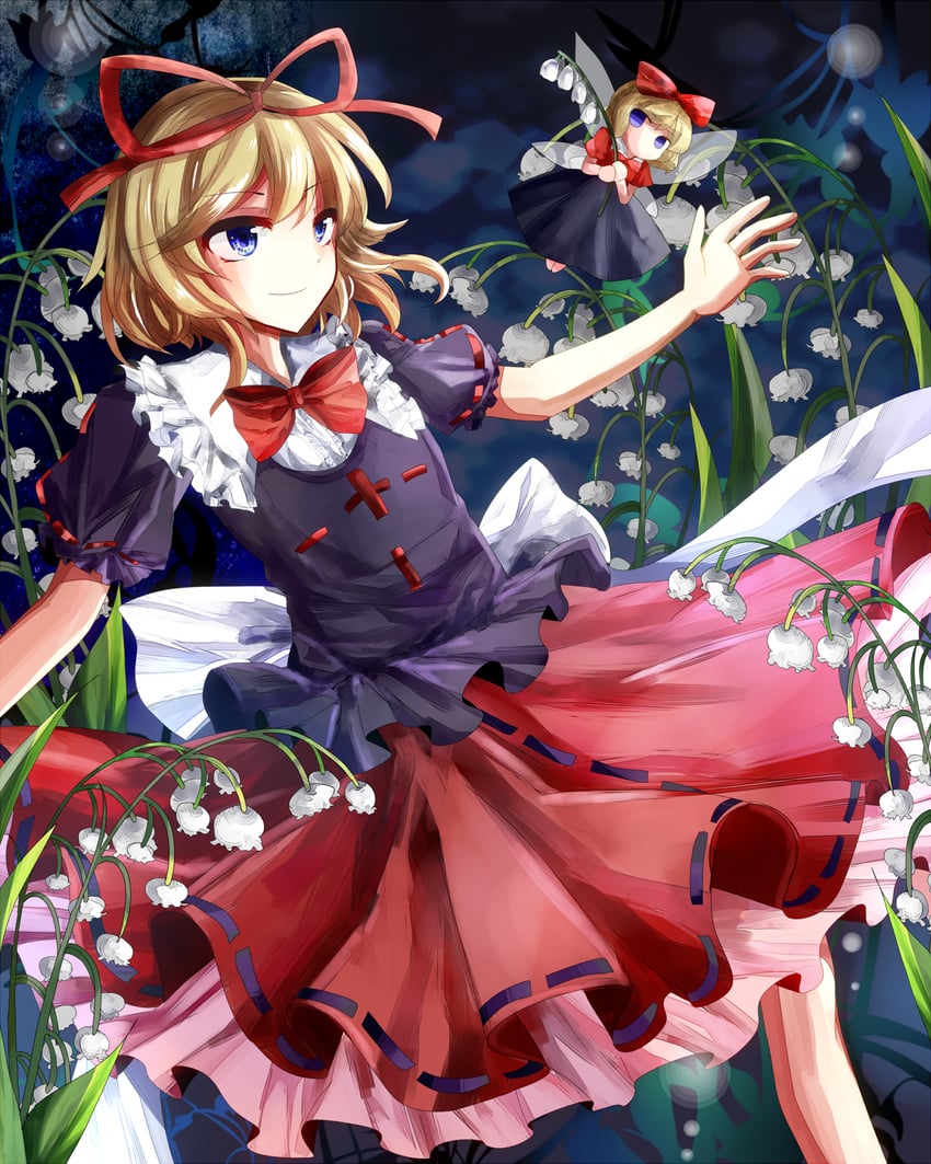 medicine melancholy and su-san (touhou) drawn by gu_hu