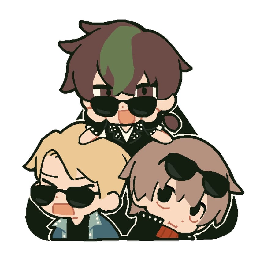 grian, solidaritygaming, and smallishbeans (minecraft youtube and 2 more) drawn by mipaihere