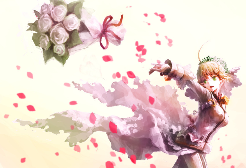 nero claudius (fate and 2 more) drawn by sheepspear