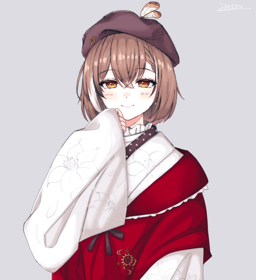 nanashi mumei (hololive and 1 more) drawn by vini_(frisco)