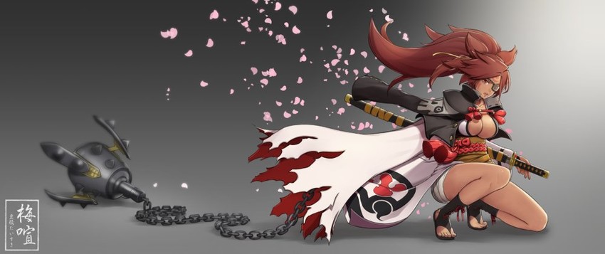 baiken (guilty gear and 1 more) drawn by tansan_daisuki