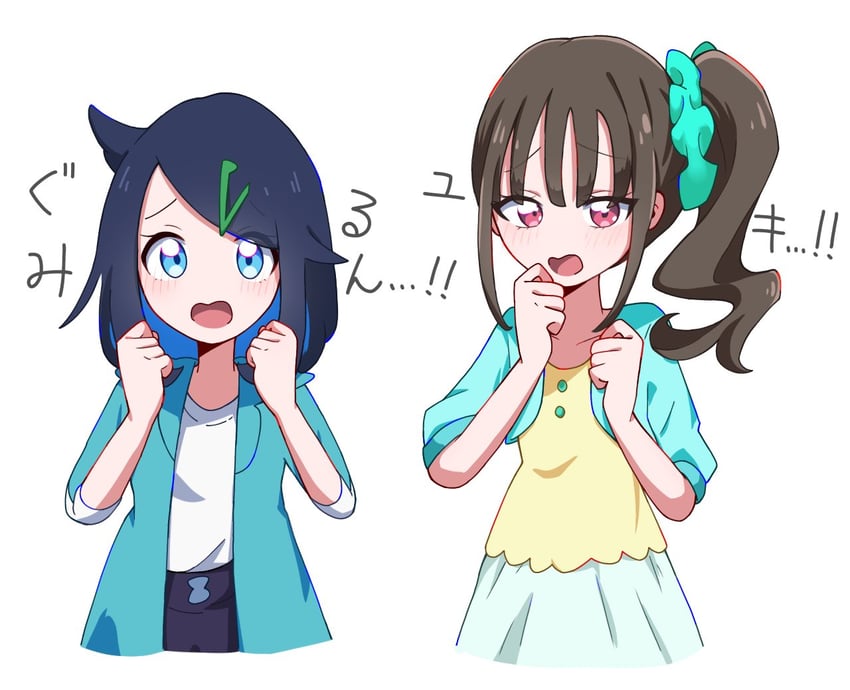 liko and nekoyashiki mayu (pokemon and 3 more) drawn by seiun_(hoshigumo_72)