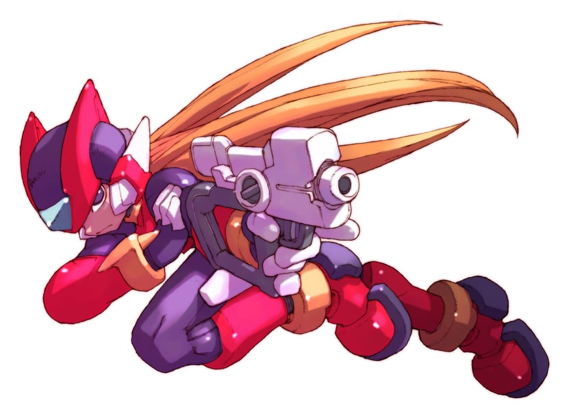 zero and zero(z) (mega man and 1 more) drawn by nakayama_tooru