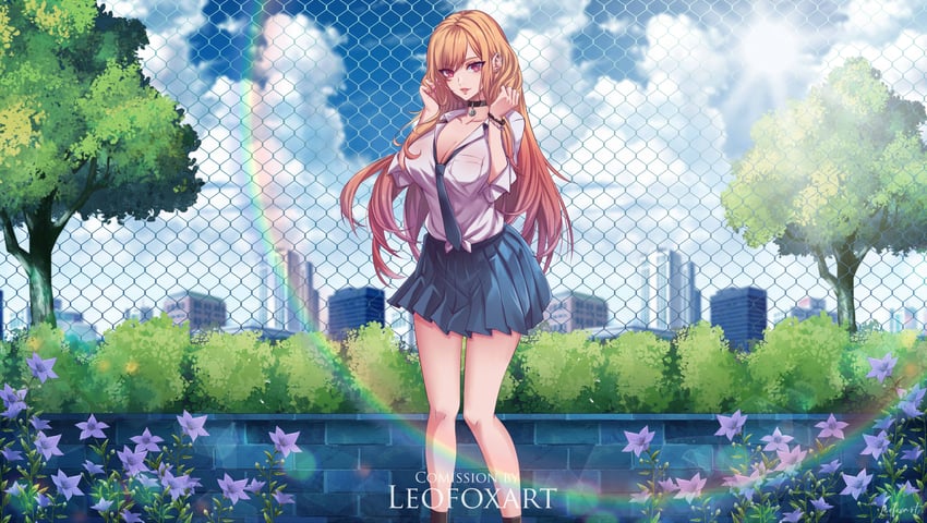 kitagawa marin (sono bisque doll wa koi wo suru) drawn by leofoxart