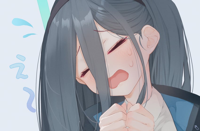 aris (blue archive) drawn by tachibana_shiori_(suica_112)