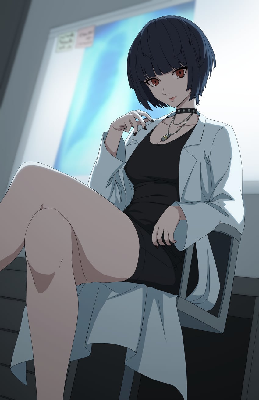 takemi tae (persona and 1 more) drawn by daydarion