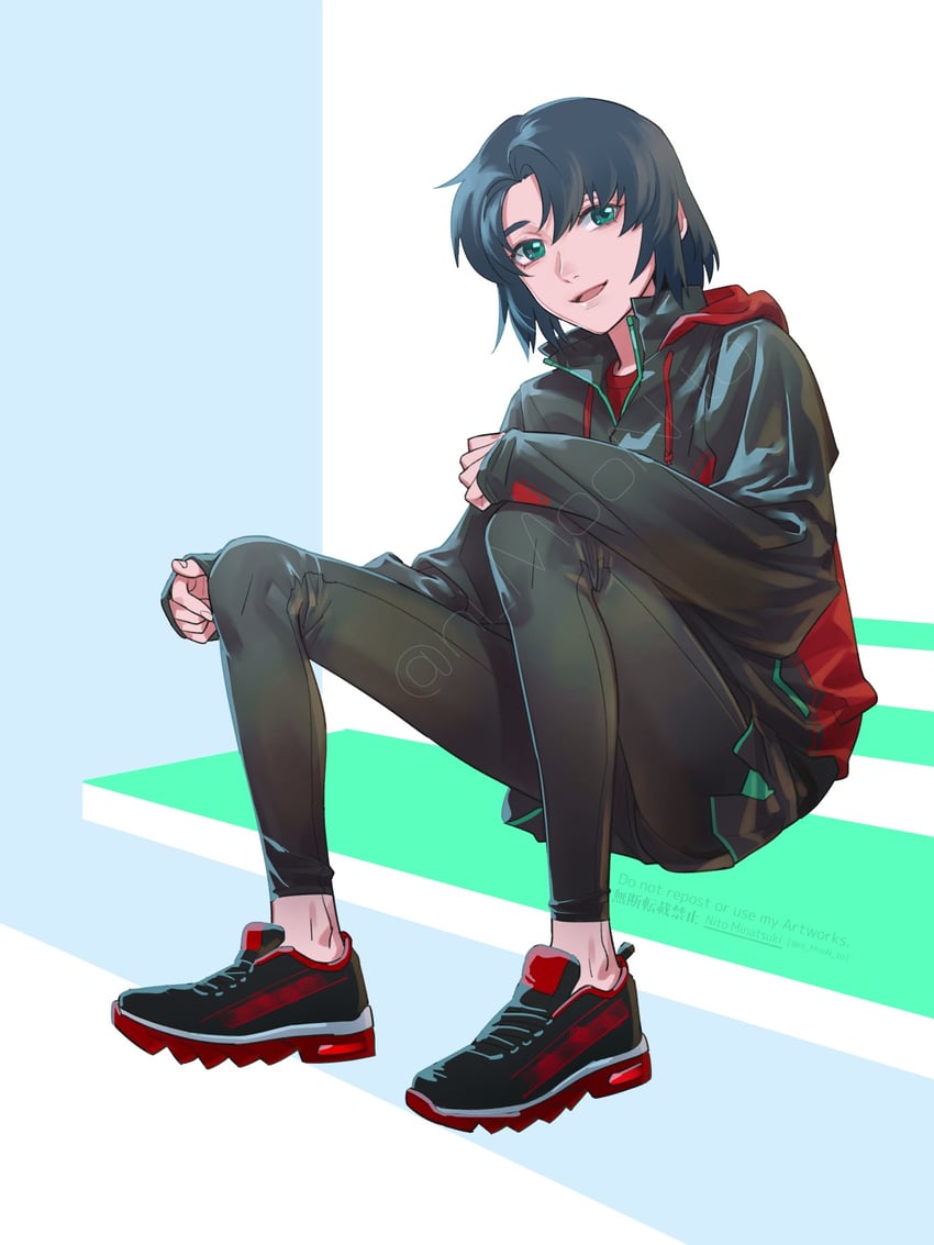 athrun zala (gundam and 1 more) drawn by nito_minatsuki
