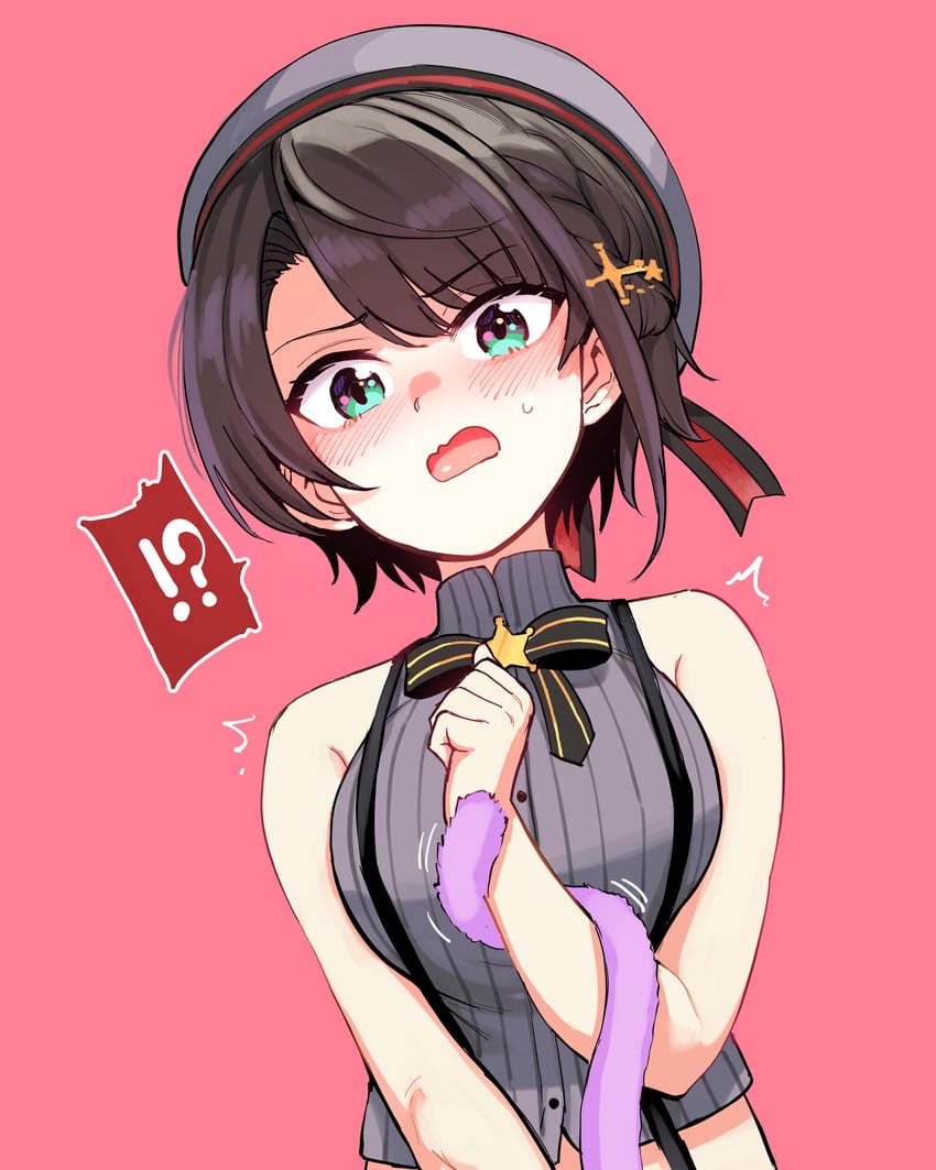 nekomata okayu and oozora subaru (hololive) drawn by aomushi_(mushamusha)